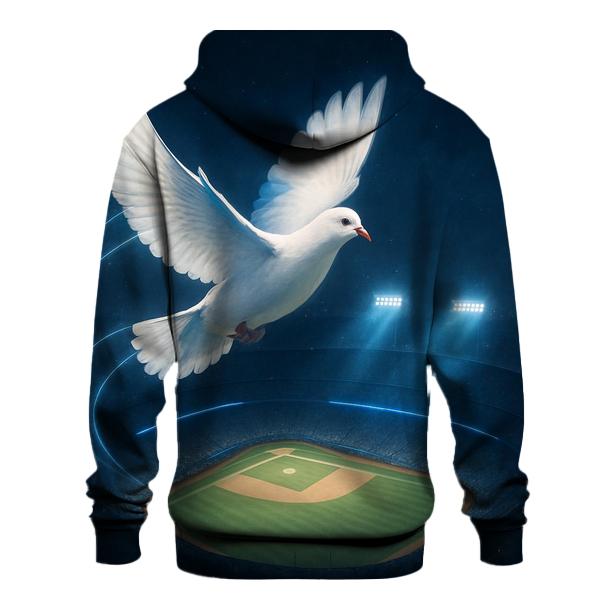 Rising Dove Over Night Game hoodie styles