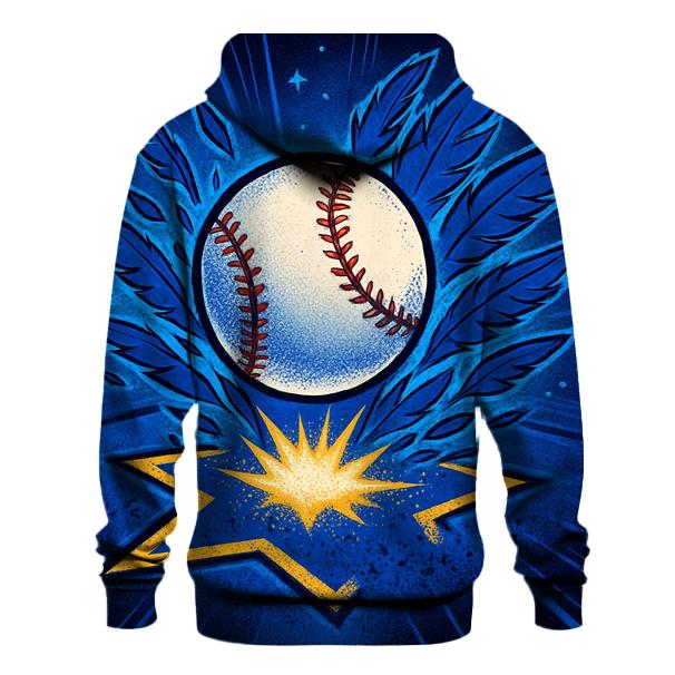 Celestial Diamond Crash Blue Jays graphic hoodies