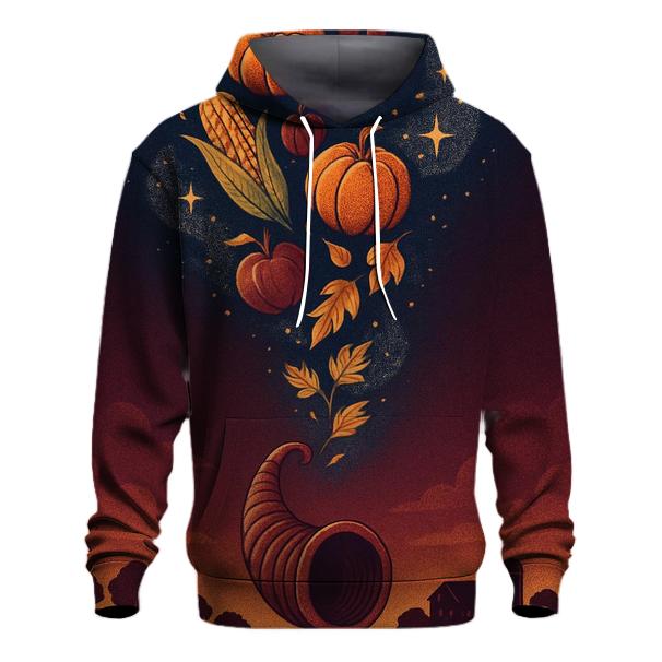 Celestial Cornucopia Spiral hoodie designs