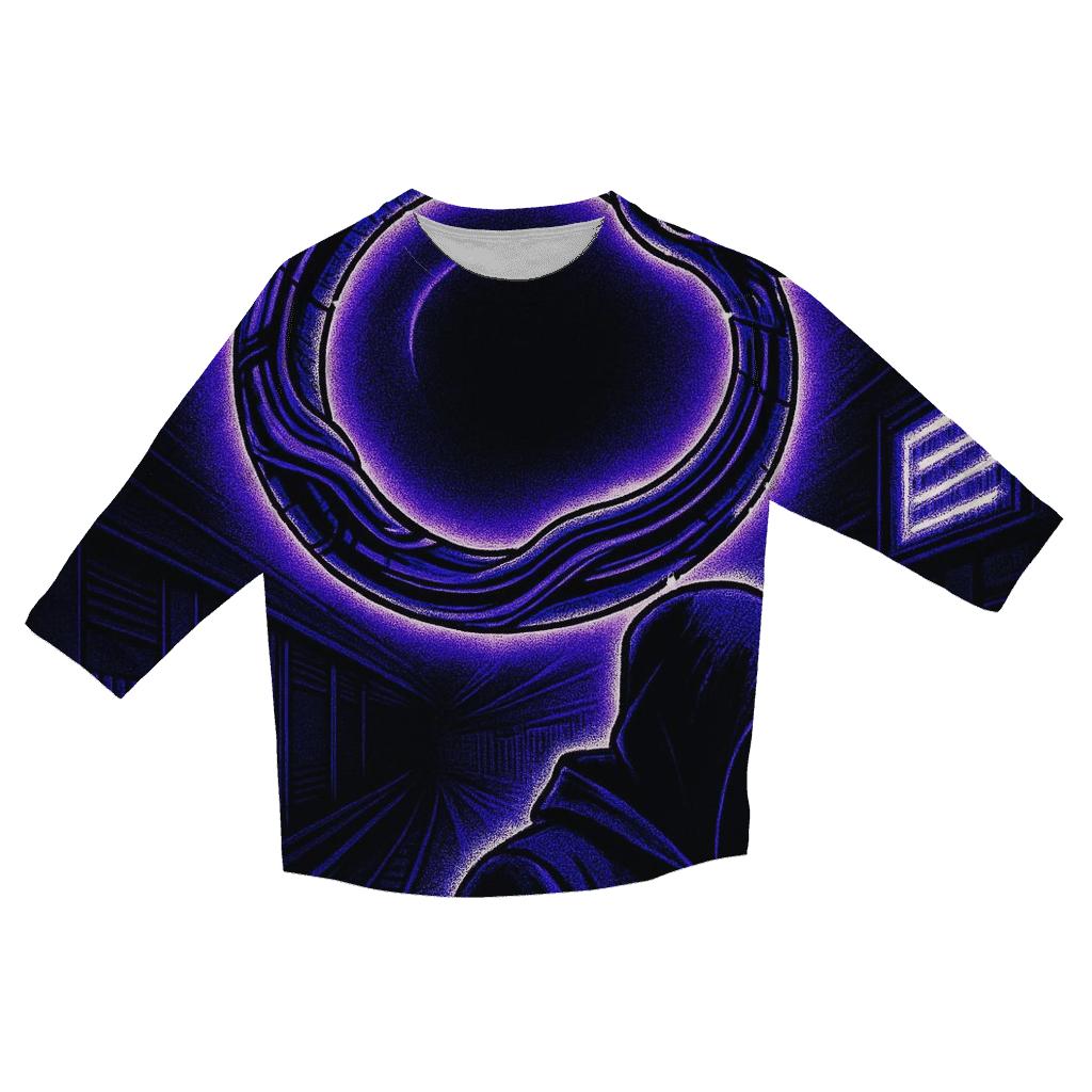 Ouroboros Neon Subway Halo personalized 3/4 sleeve tees