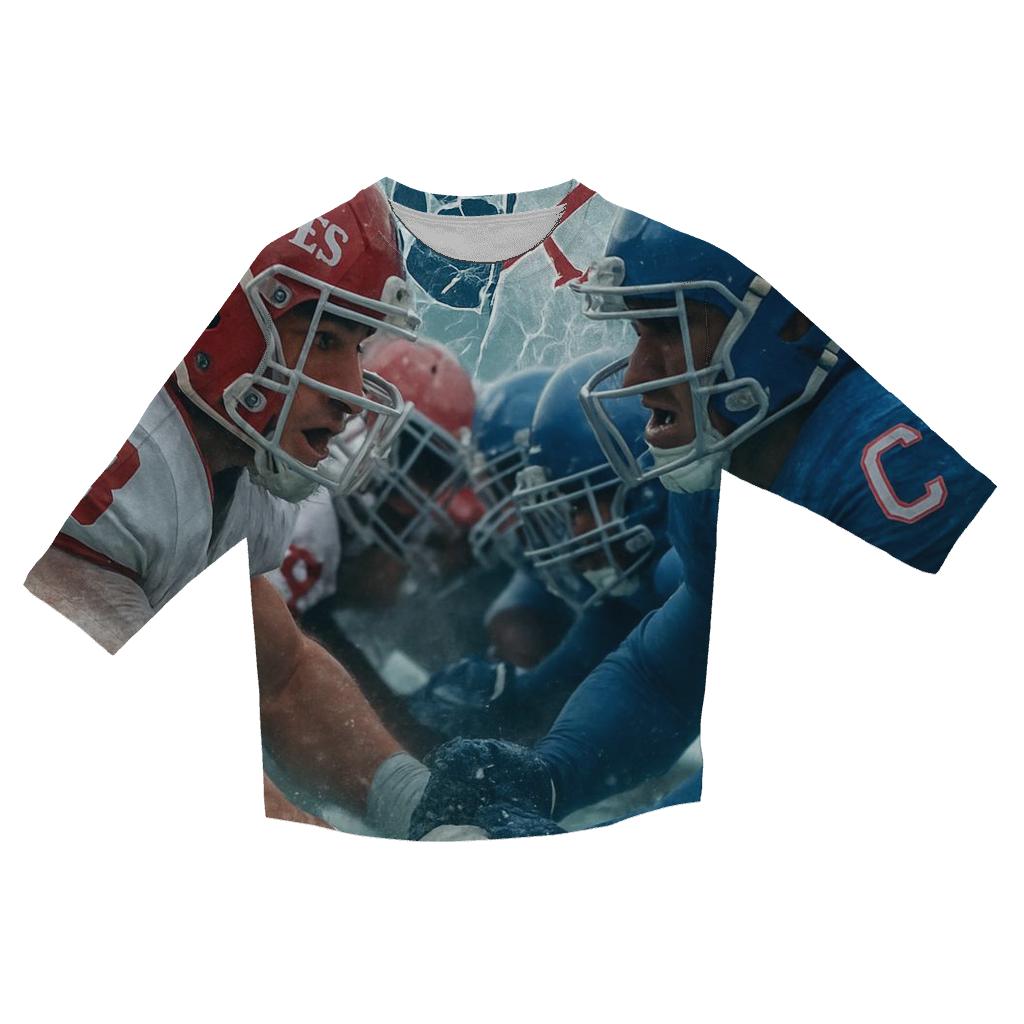 Frozen Field Overtime Brawl cotton quarter sleeve shirts