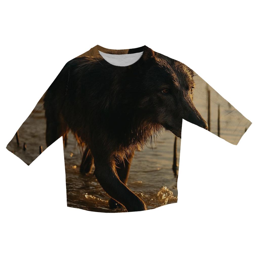 Mangrove Tide Crossing fashion 3/4 sleeve shirts