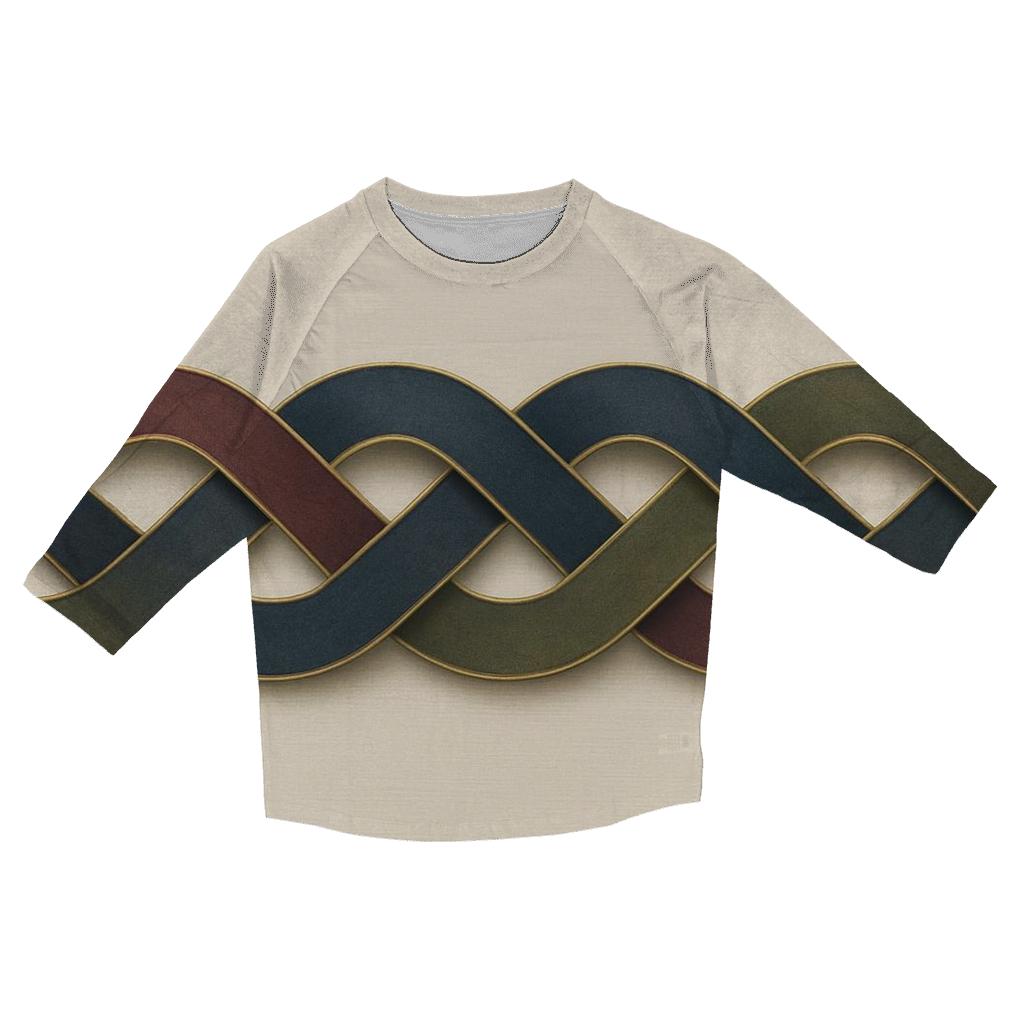 Infinite Weave Horizon fashion 3/4 sleeve shirts