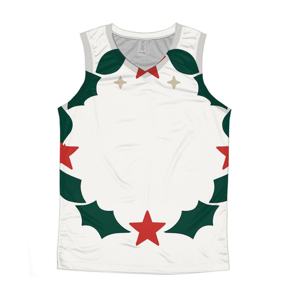 Starlit Holly Orbit Wreath stylish racerback tanks