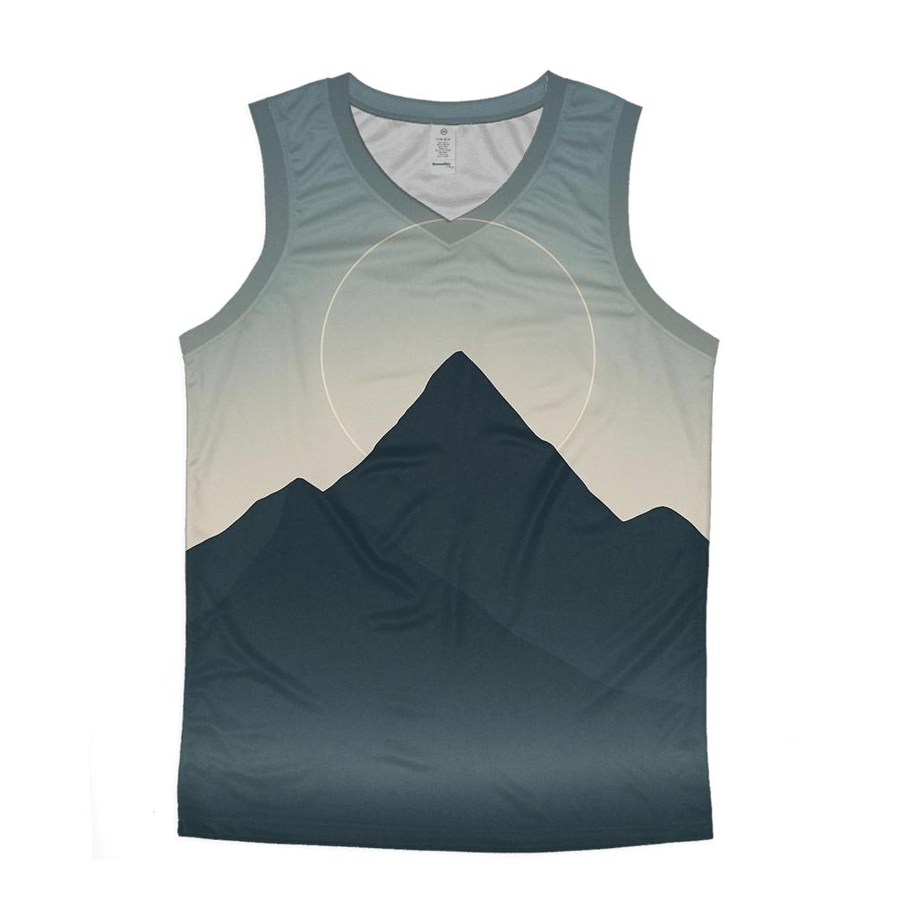 Mountain Silence Halo custom tank tops