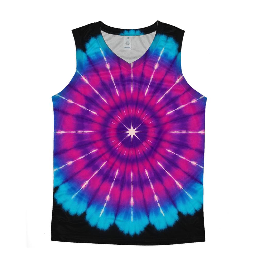 Mandala Sunburst Pulsar Crown custom tank tops