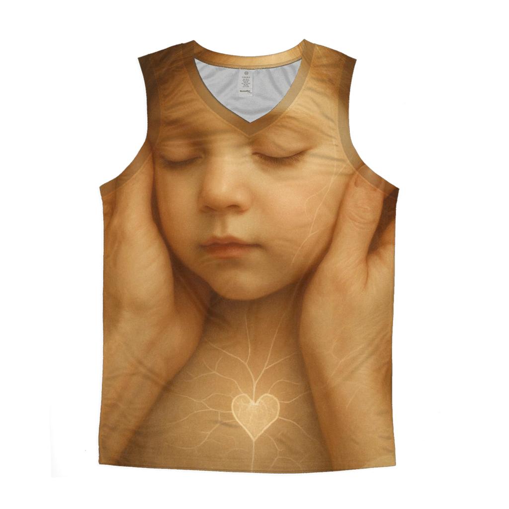 The Map Of Tenderness Every Scar She Prevented And Every Tear She Held personalized athletic tanks