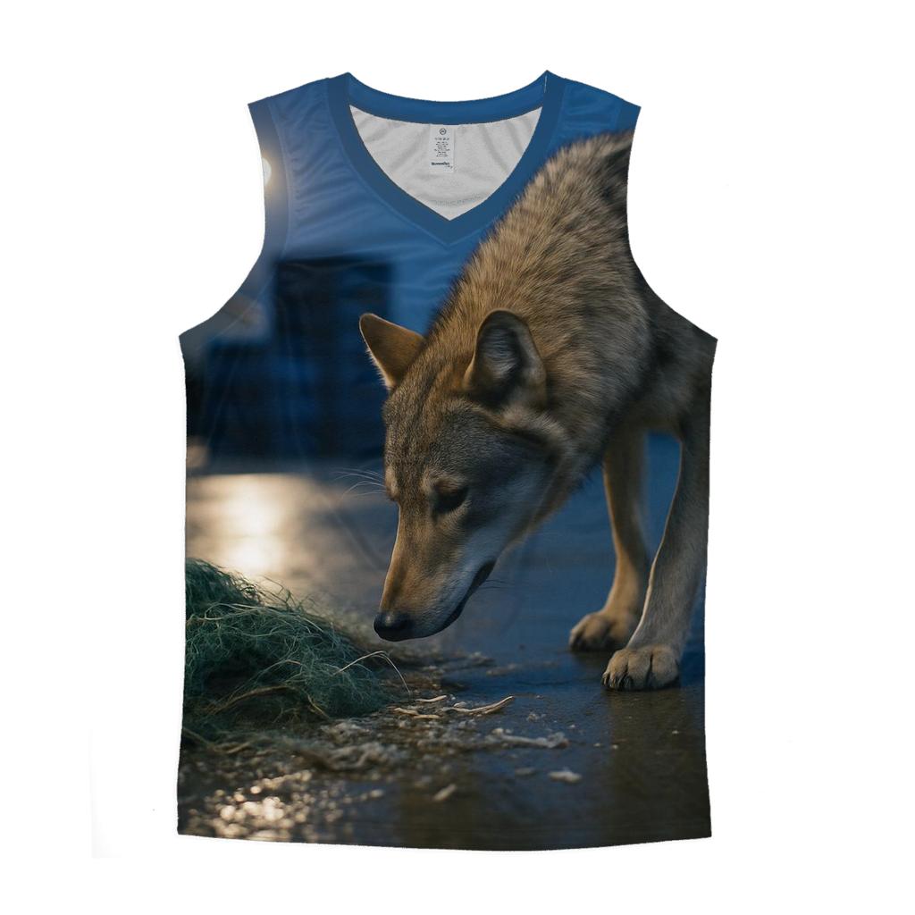 Harbor Fish Market Edge graphic print tank tops