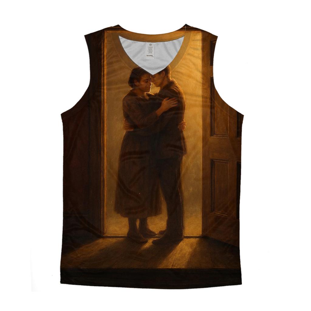 The Doorway Always Open A Mothers Welcome That Never Ages custom tank tops