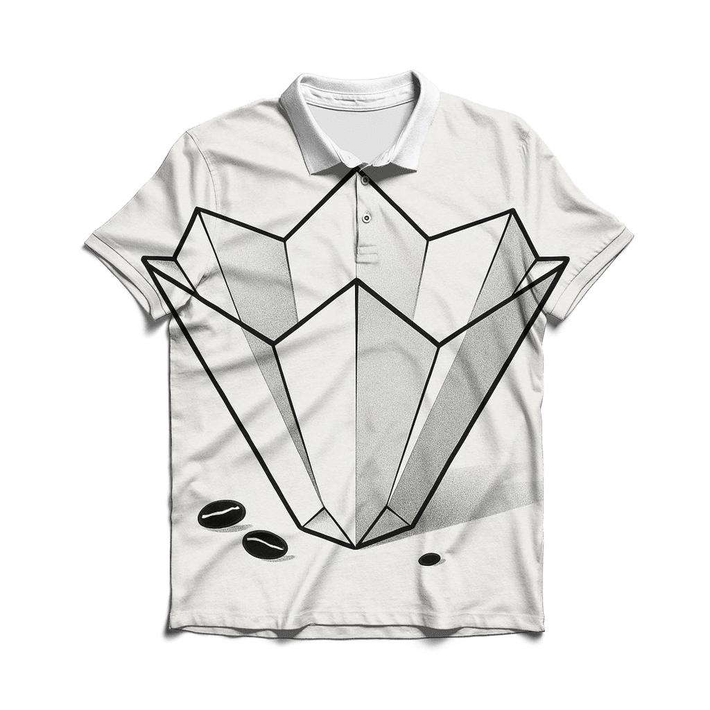 Filter Fold Origami personalized polo shirts