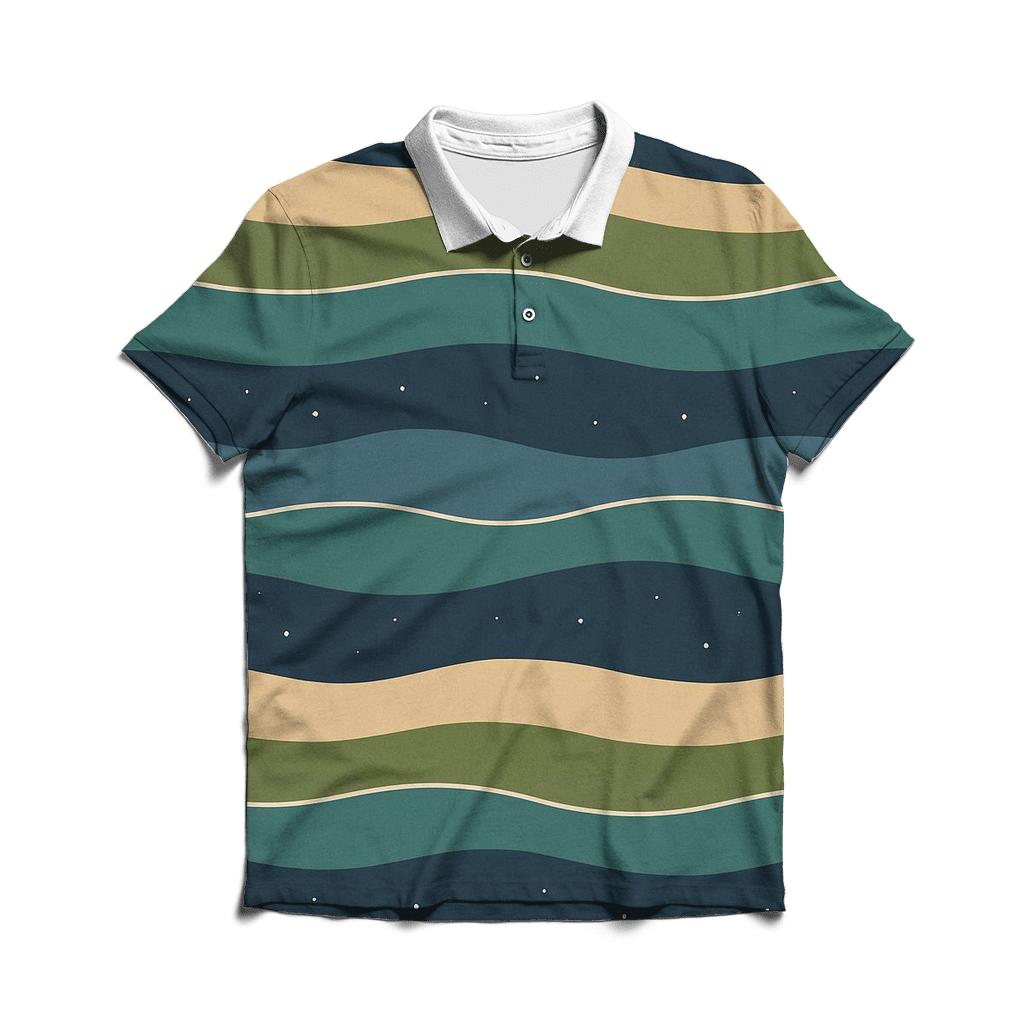 Ring Plane Horizon Bands designer slim fit polos