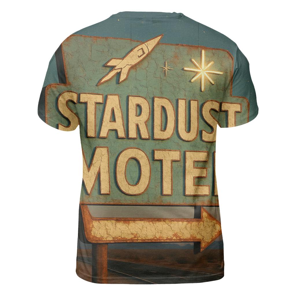 Weathered Space Age Motel Sign personalized full print shirts