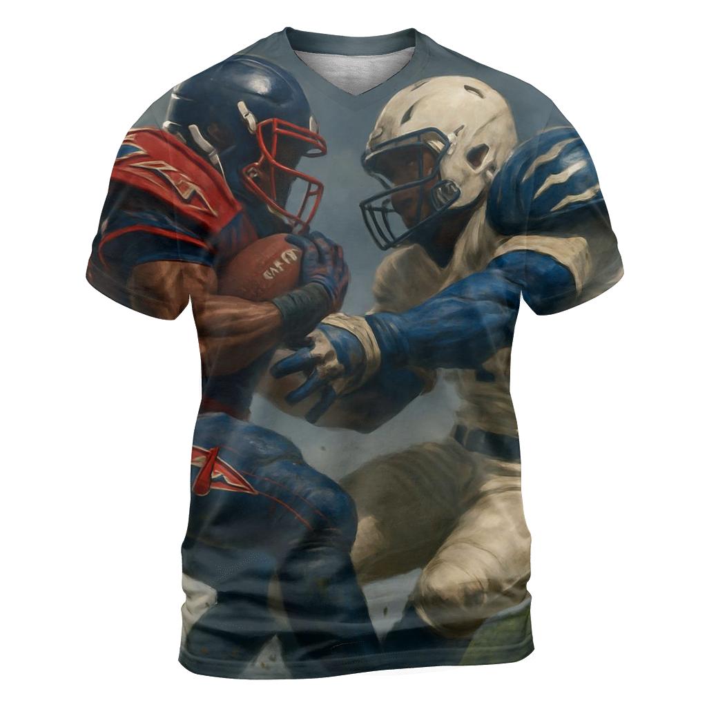 Skyline Scrimmage Over The Ivy Wall custom all-over print shirts
