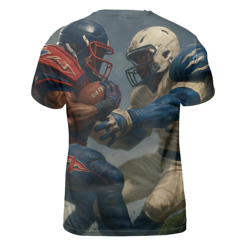 Skyline Scrimmage Over The Ivy Wall custom all-over print shirts