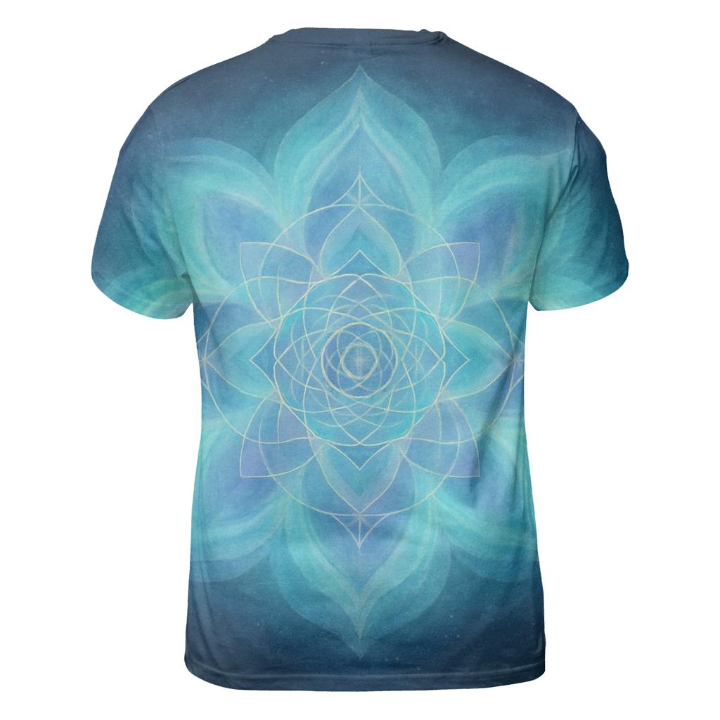Aurora Breath Mandala creative print fashion shirts