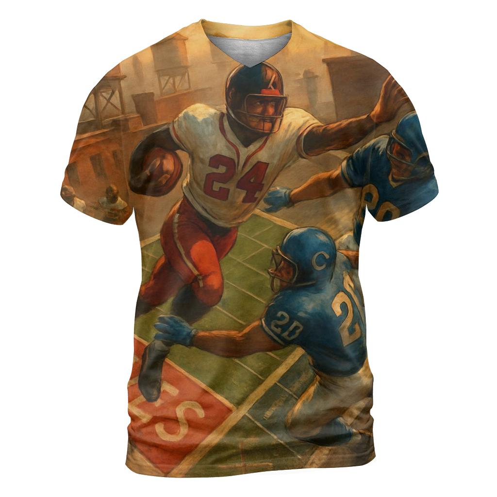 Rooftop End Zone Clash personalized full print shirts