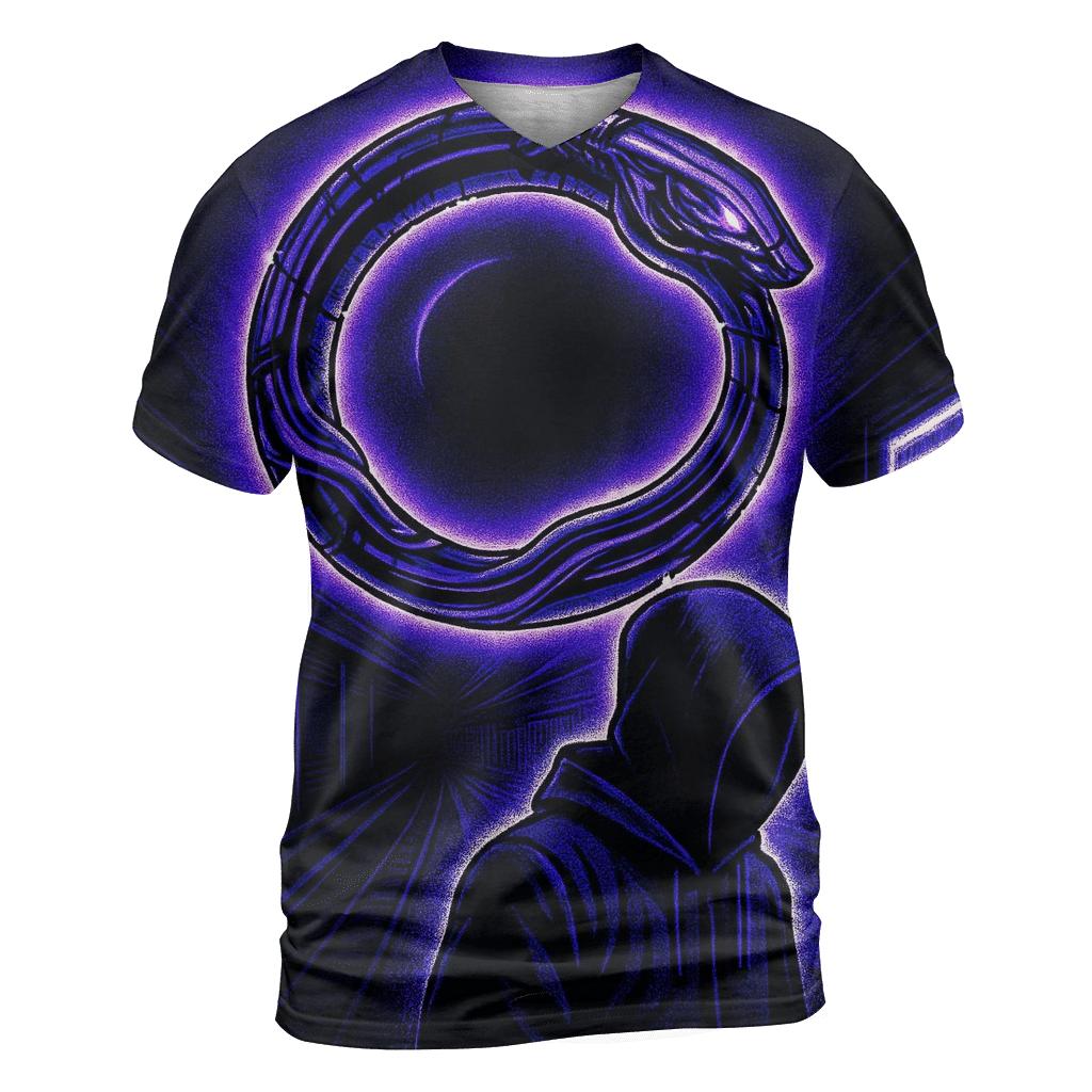 Ouroboros Neon Subway Halo unique graphic print tees