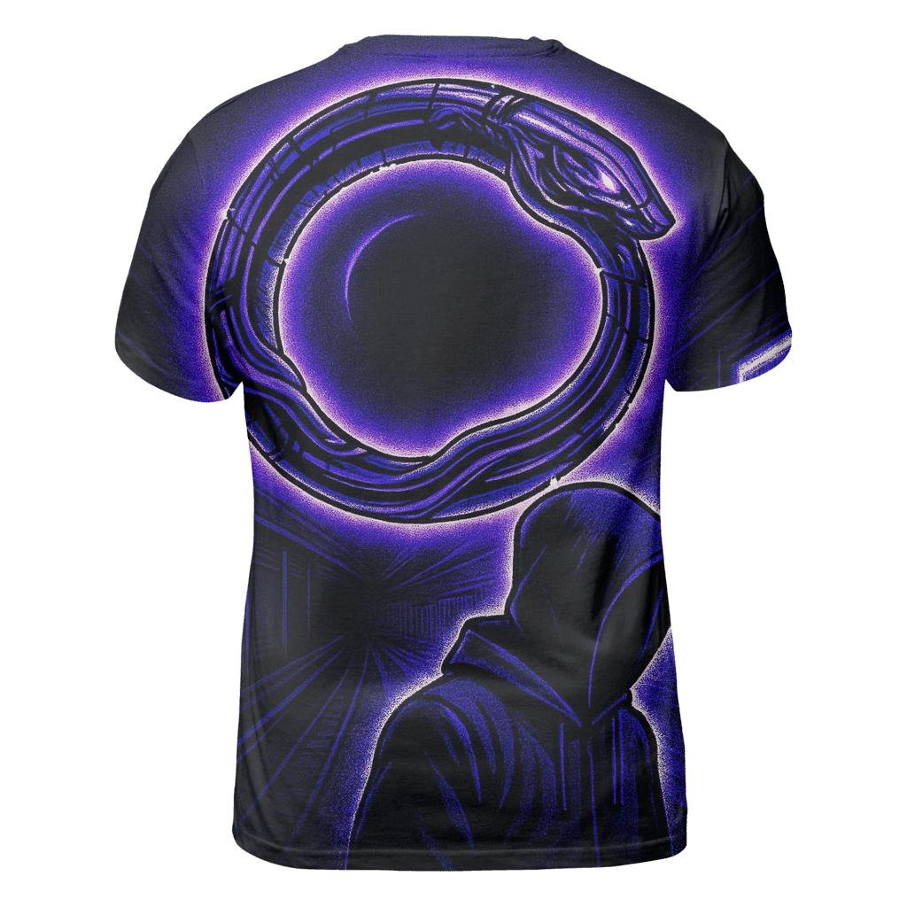 Ouroboros Neon Subway Halo unique graphic print tees
