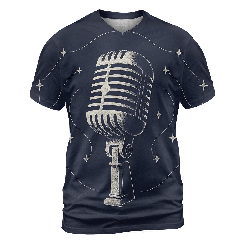 Microphone Constellation custom all-over print shirts