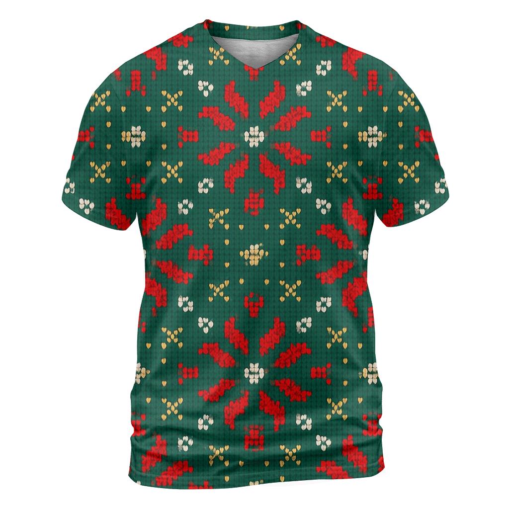 Ornament Pinwheel Carousel Design custom all-over print shirts