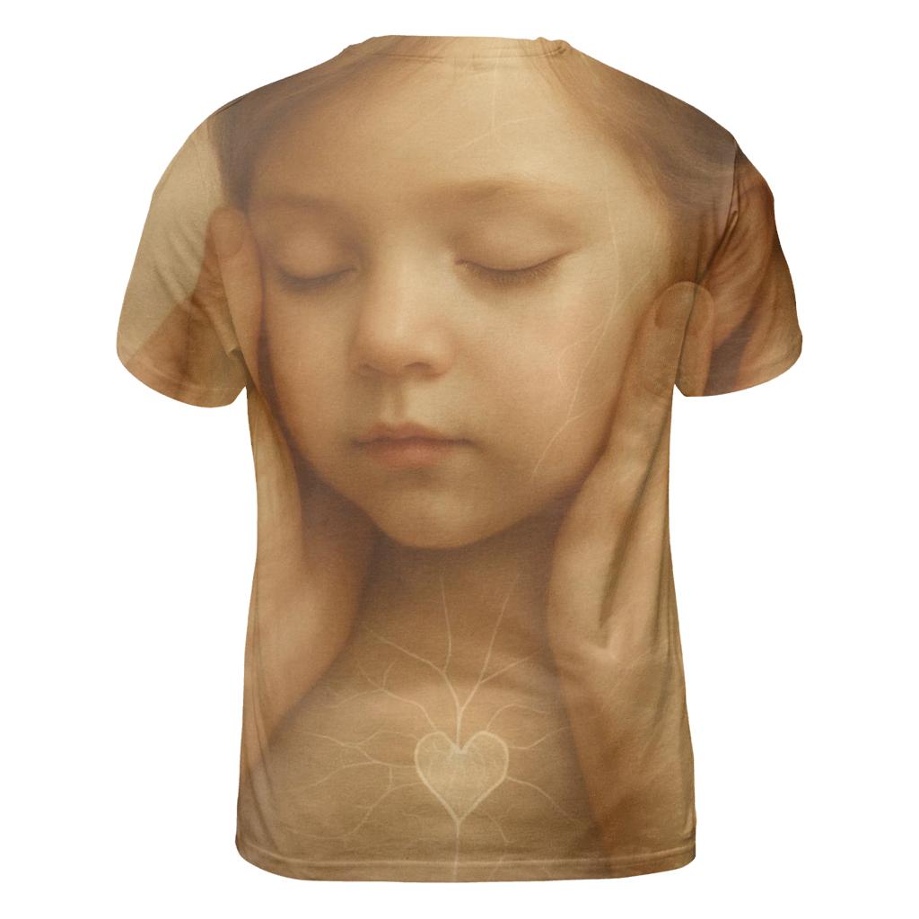 The Map Of Tenderness Every Scar She Prevented And Every Tear She Held artistic all-over print tops