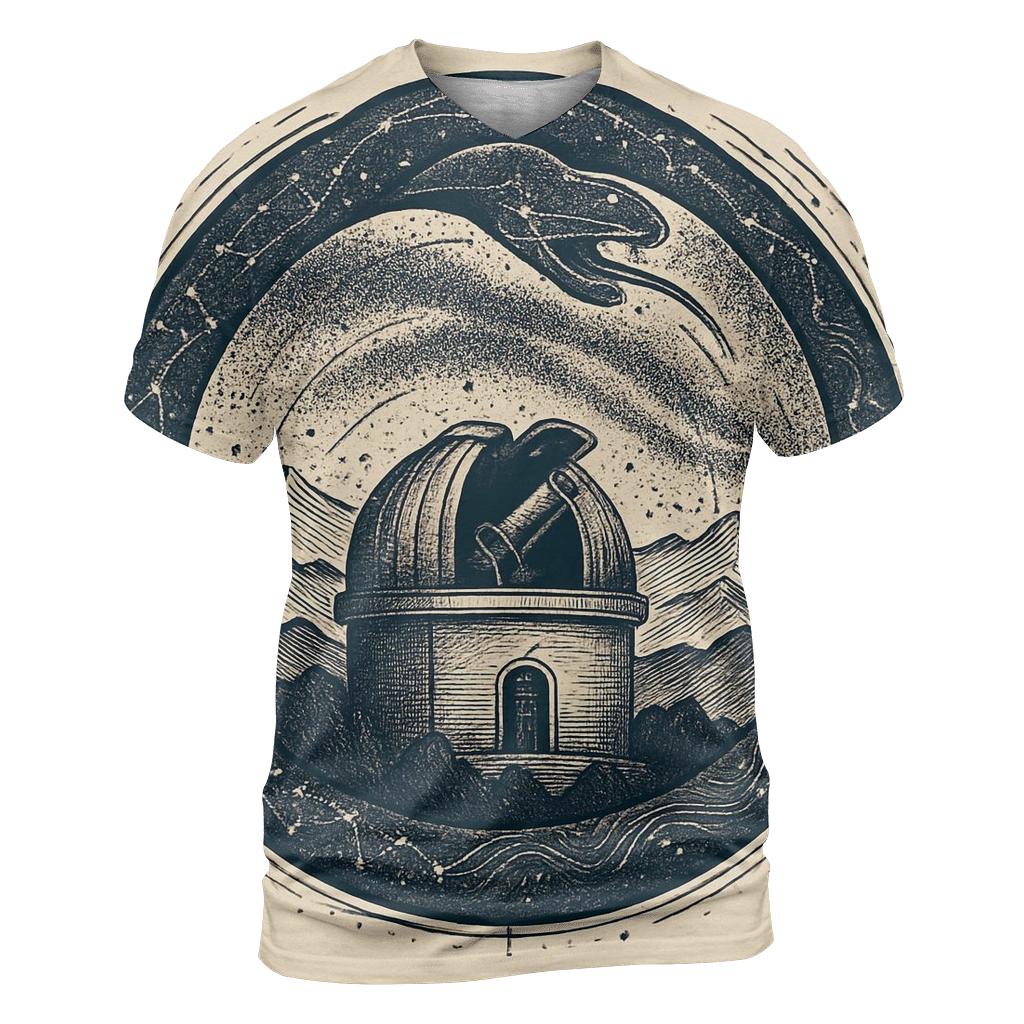 Ouroboros Mountain Observatory Coil personalized full print shirts