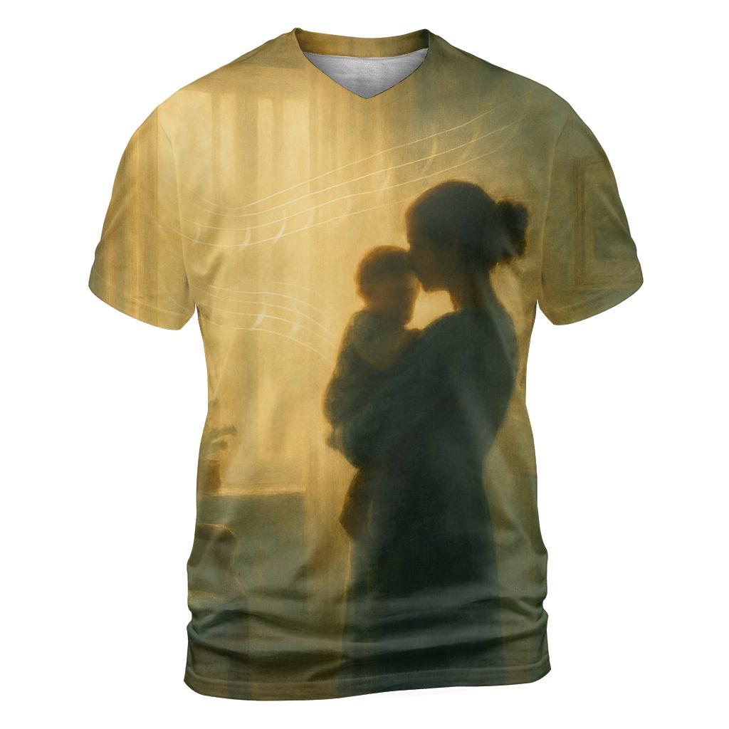 The Quiet Anthem The Strength She Sang Without Sound unique graphic print tees