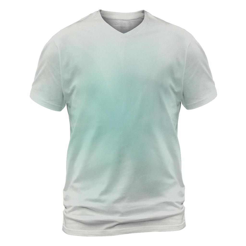 Arctic Mint Bloom unique graphic print tees