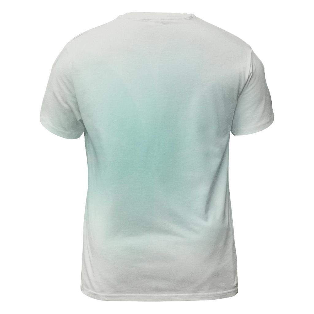 Arctic Mint Bloom unique graphic print tees