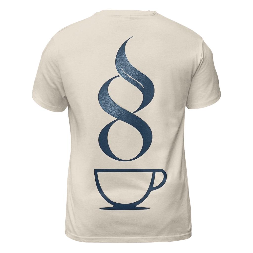 Steam Ribbon Monogram vibrant all-over design tees