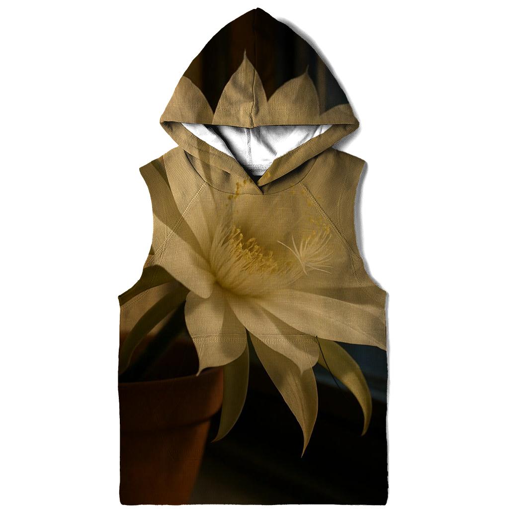 Night Blooming Cereus Window Sill Study premium hoodies