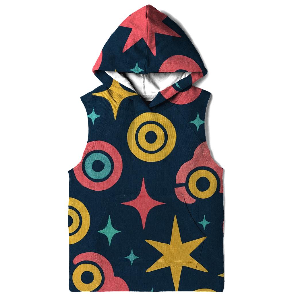 Roller Rink Starburst Pattern hoodie styles