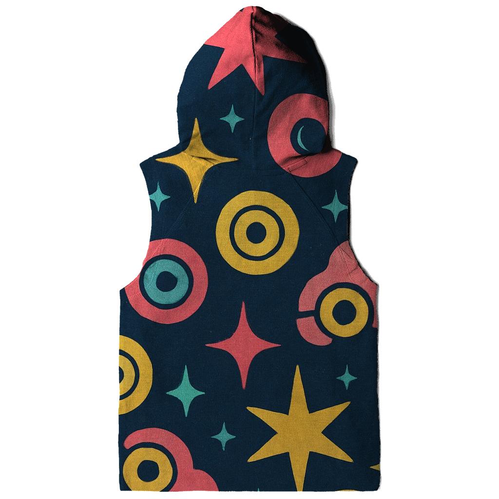 Roller Rink Starburst Pattern hoodie styles