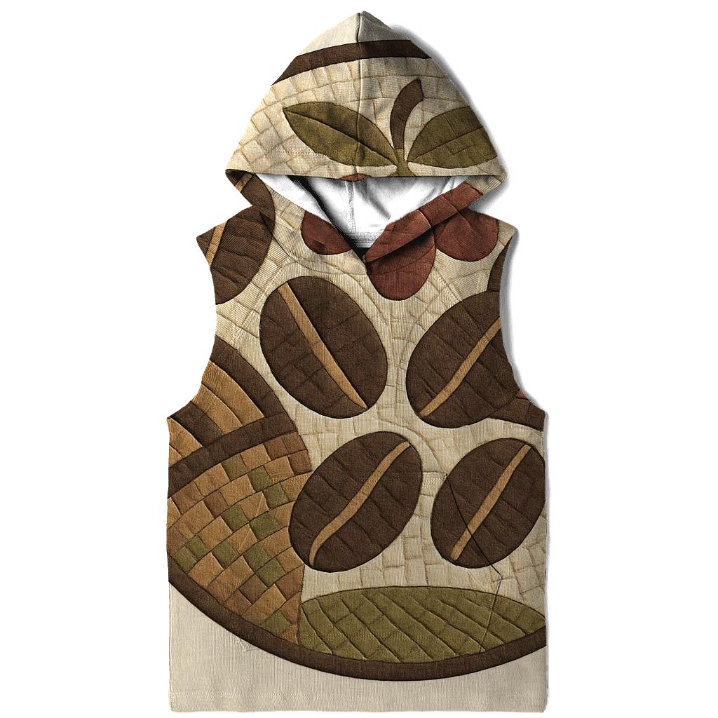 Harvest Bean Mosaic embroidered hoodies