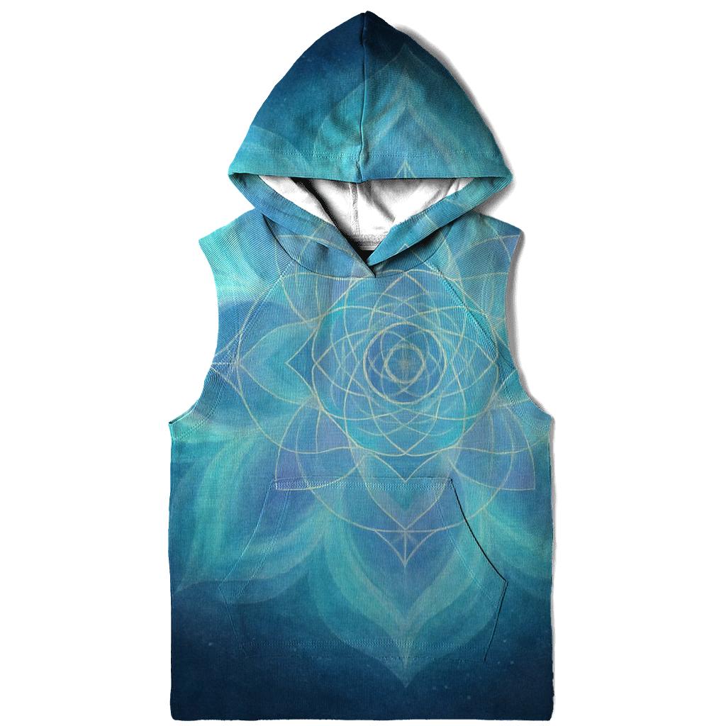 Aurora Breath Mandala zip-up hoodies