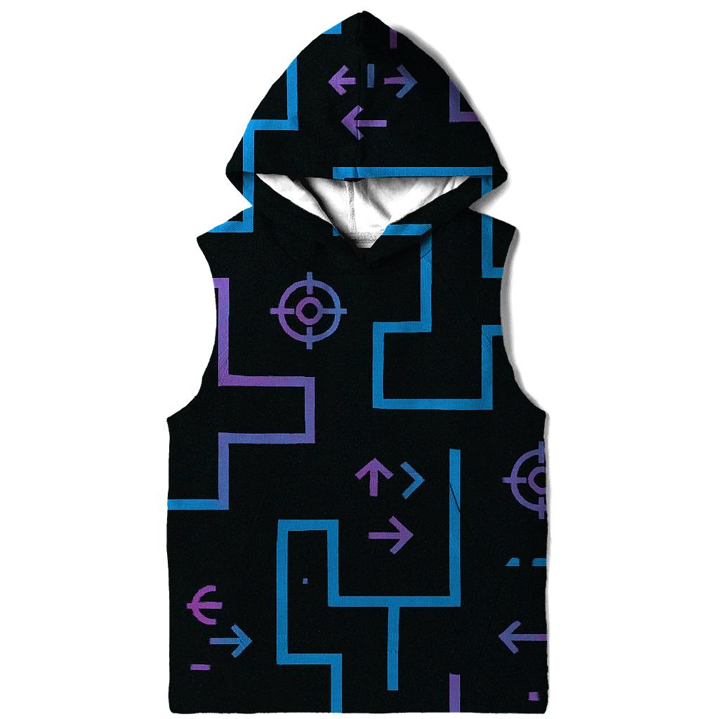 Laser Tag Maze Blueprint hoodie designs