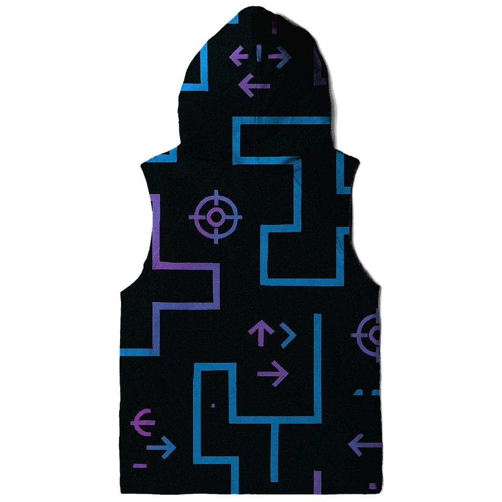 Laser Tag Maze Blueprint hoodie designs