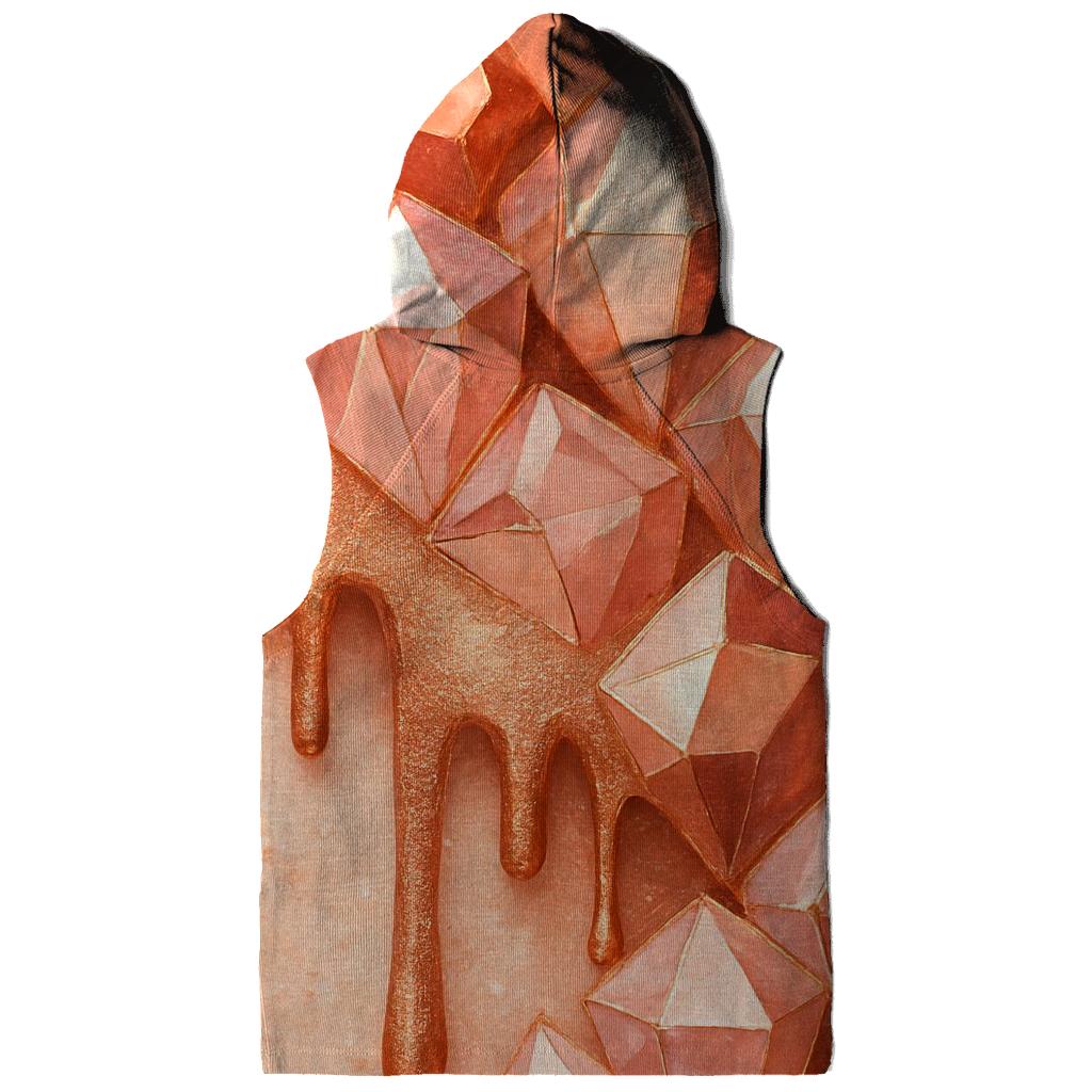 Rose Gold Gem Cascade hoodie styles