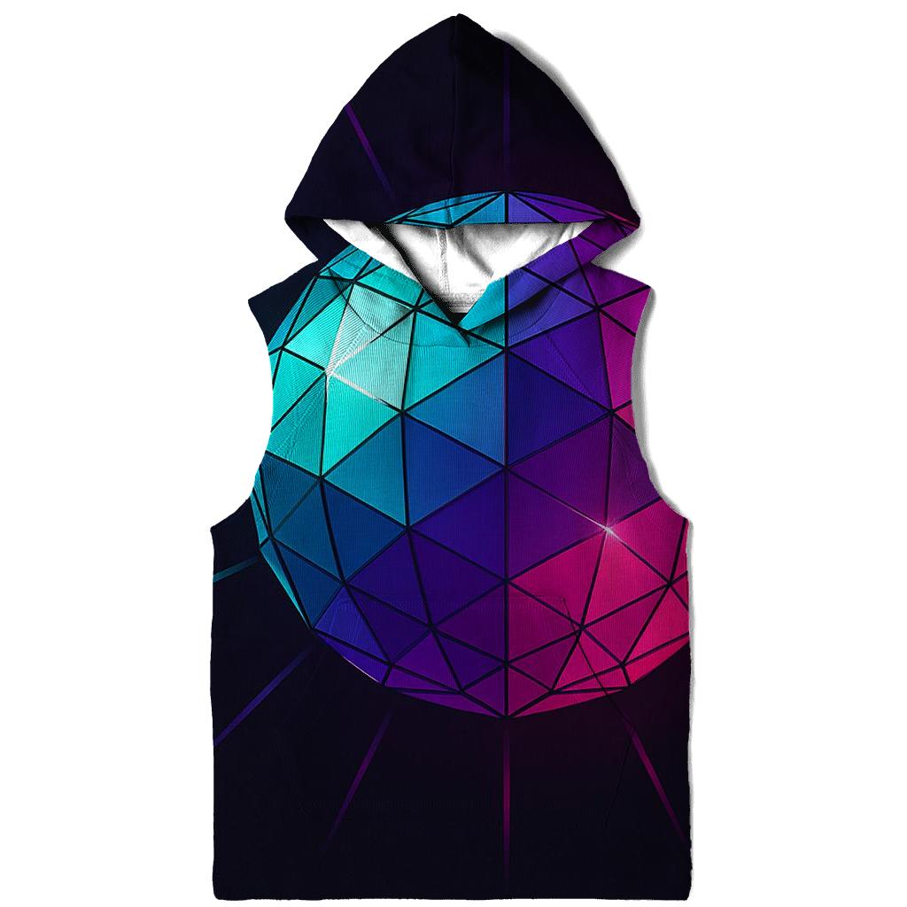 Disco Prism Burst hoodies fashion