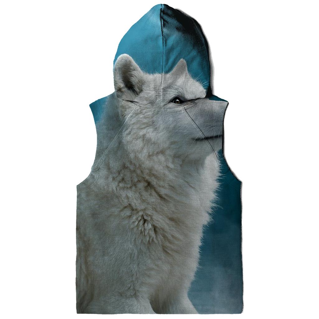Ice Cave Breath Study printed hoodies