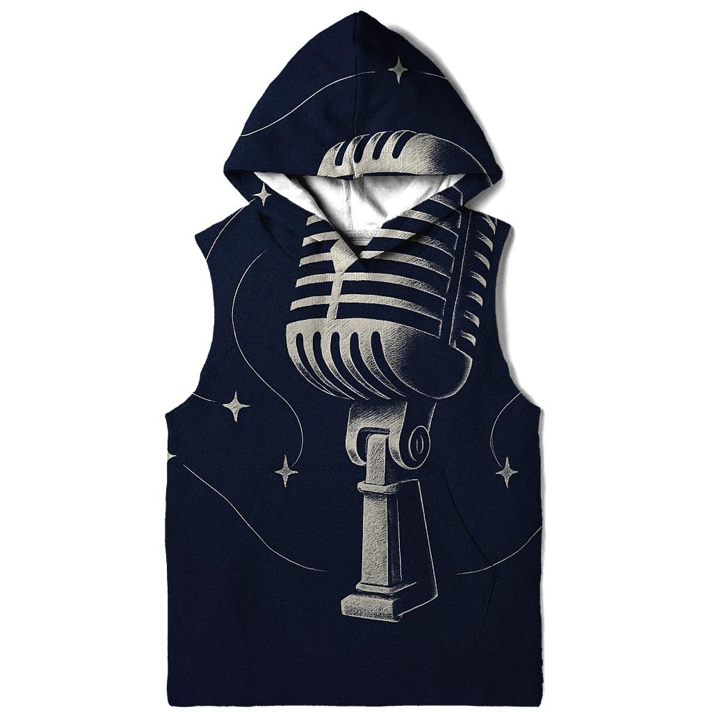 Microphone Constellation pullover hoodies