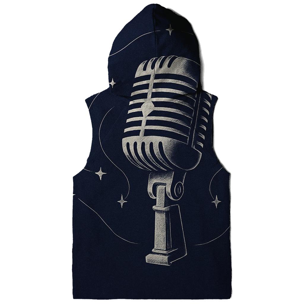 Microphone Constellation pullover hoodies