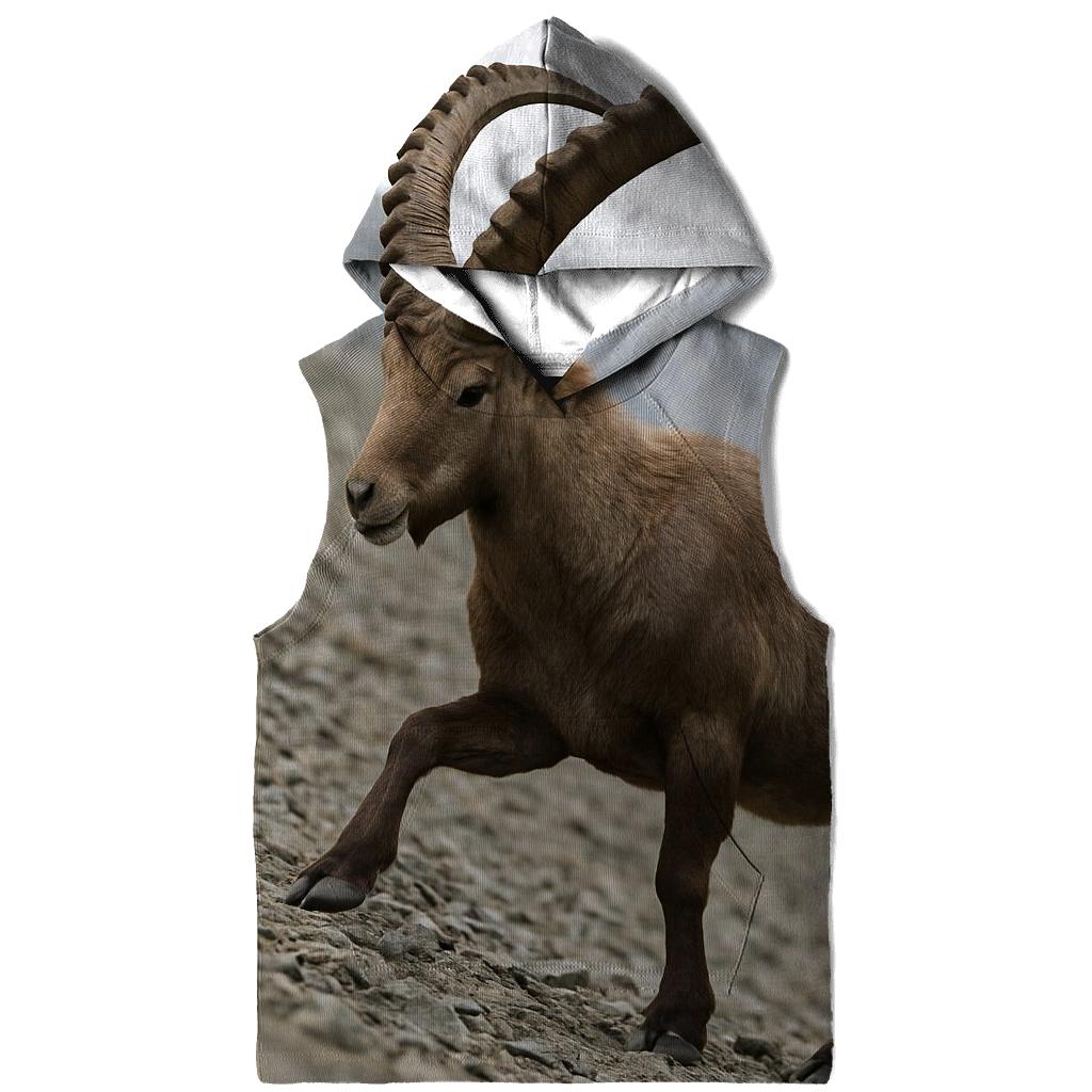 High Scree Surefooted Ibex pullover hoodies