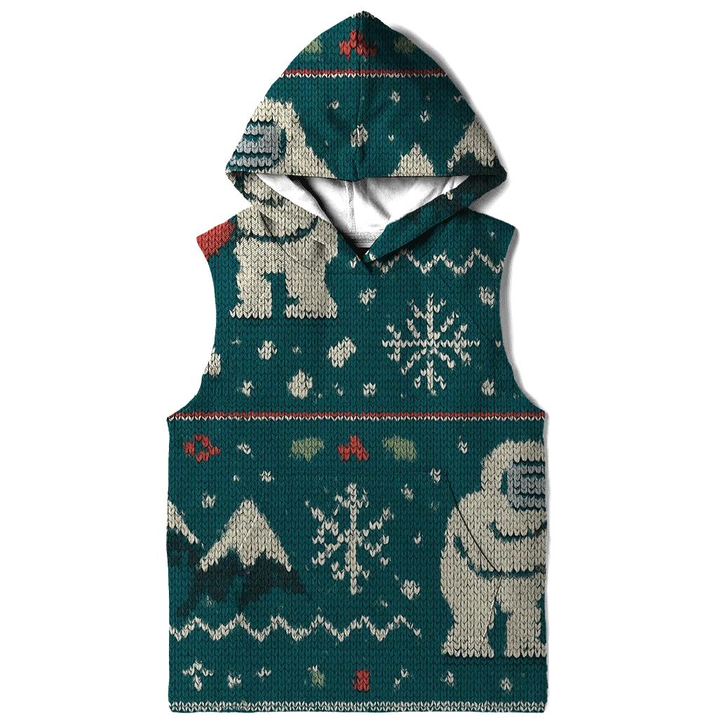Holly Jolly Yeti Mountain Bands Design hoodie trends
