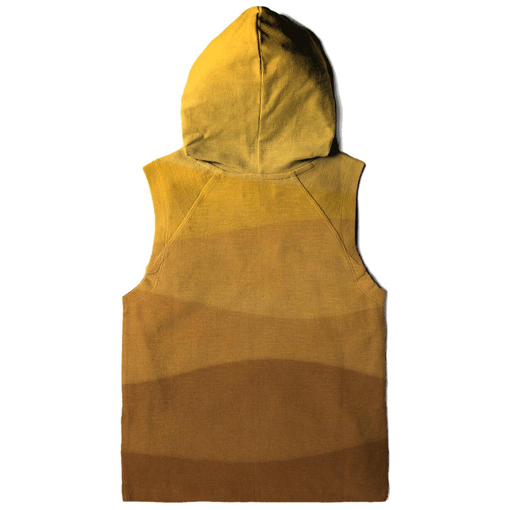 Saffron Dune Gradient hoodies fashion