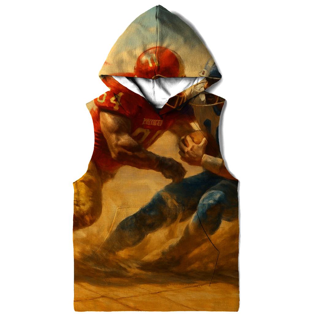 Desert Mirage Gridiron Showdown zip-up hoodies