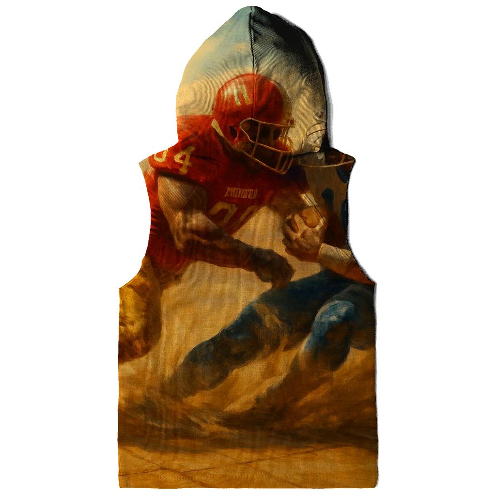 Desert Mirage Gridiron Showdown zip-up hoodies