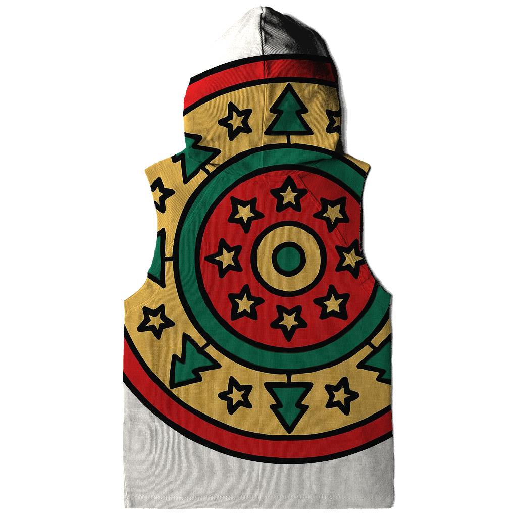 Ornament Mandala Rings printed hoodies