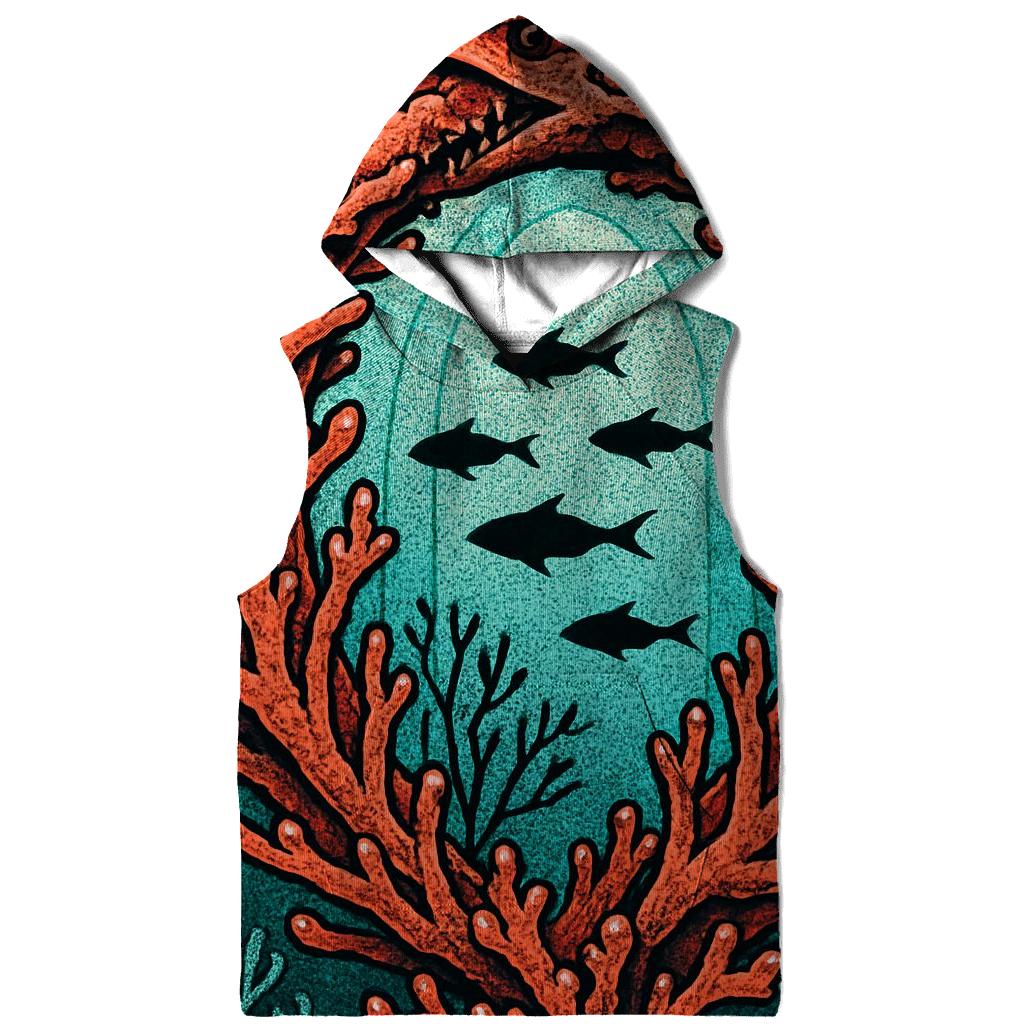 Ouroboros Coral Cathedral zip-up hoodies