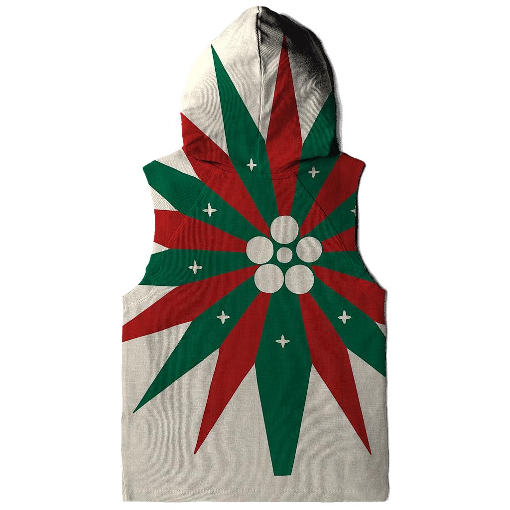 Mistletoe Starburst Geometry pullover hoodies